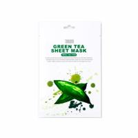 Тканевая маска для лица с экстрактом зеленого чая Tenzero Green Tea Sheet Mask