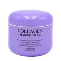 Омолаживающий крем для лица с коллагеном Jigott Collagen Healing Cream