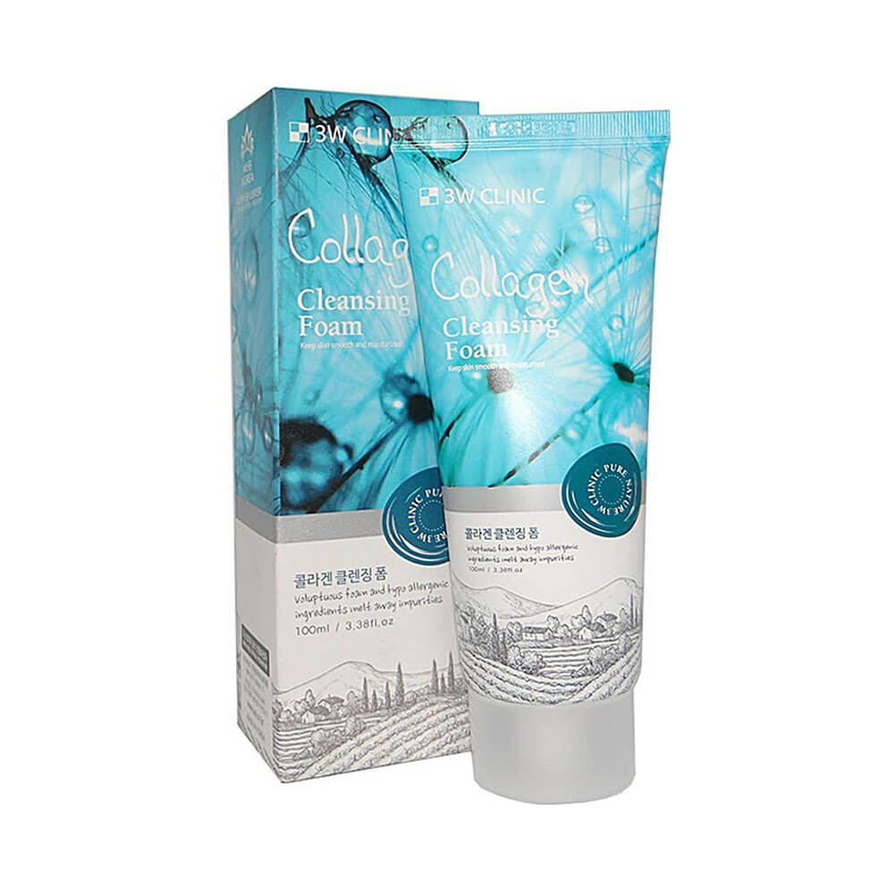 Collagen cleansing foam пенка