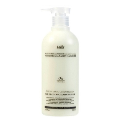 Увлажняющий бессиликоновый бальзам для волос Lador Moisture Balancing Conditioner 530 ml